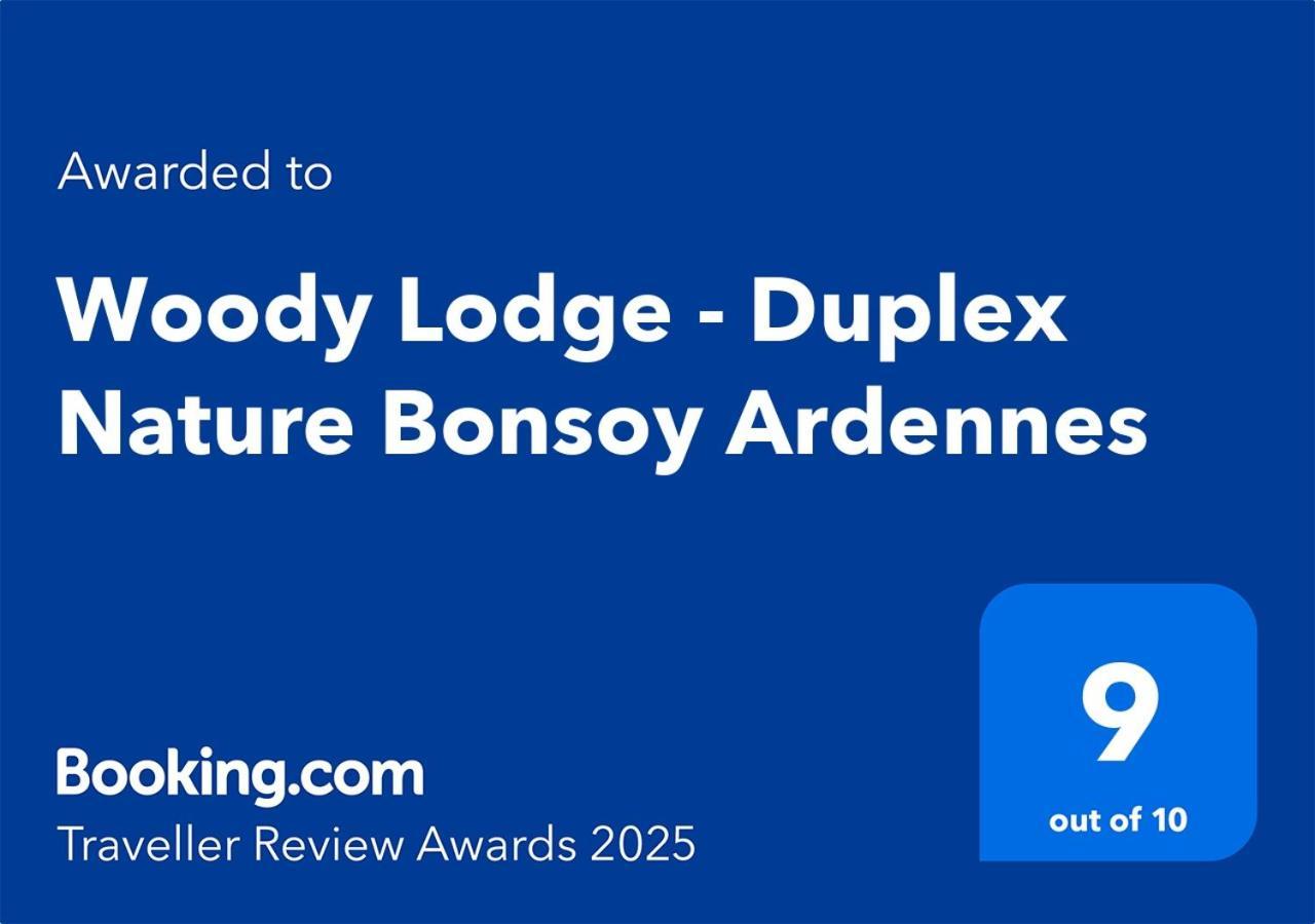 Woody Lodge - Duplex Nature Bonsoy Ardennes Hastiere-par-dela Ngoại thất bức ảnh